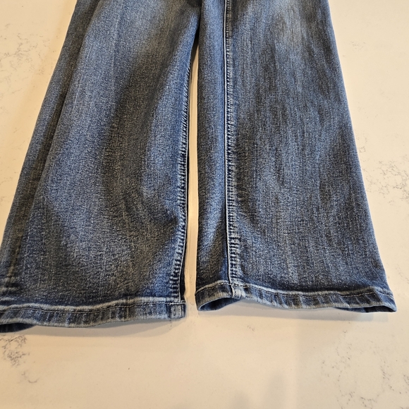 Stitches and Rivets High Rise Blue Denim Straightleg Jeans Mens Plus  40 x 32 - Picture 12 of 14